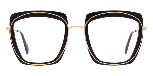 Andy Wolf® 4798 AW 4798 01 53 - Black/Gold 01 Eyeglasses