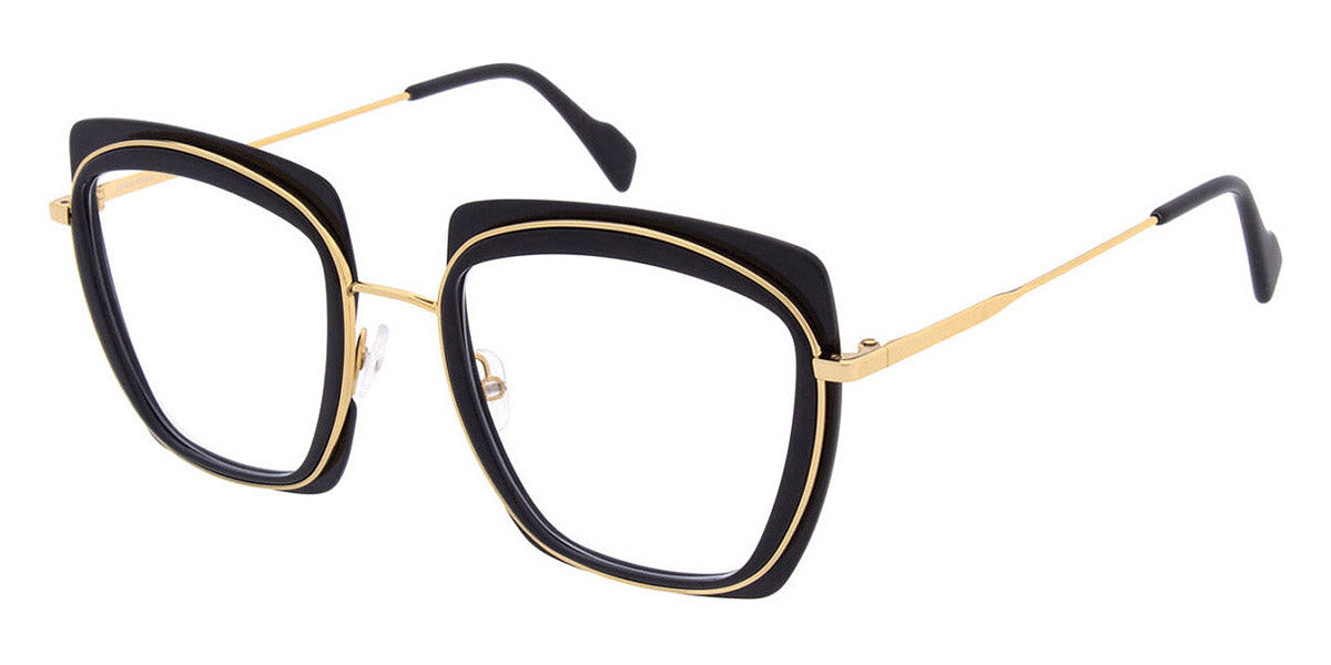 Andy Wolf® 4798 AW 4798 01 53 - Black/Gold 01 Eyeglasses