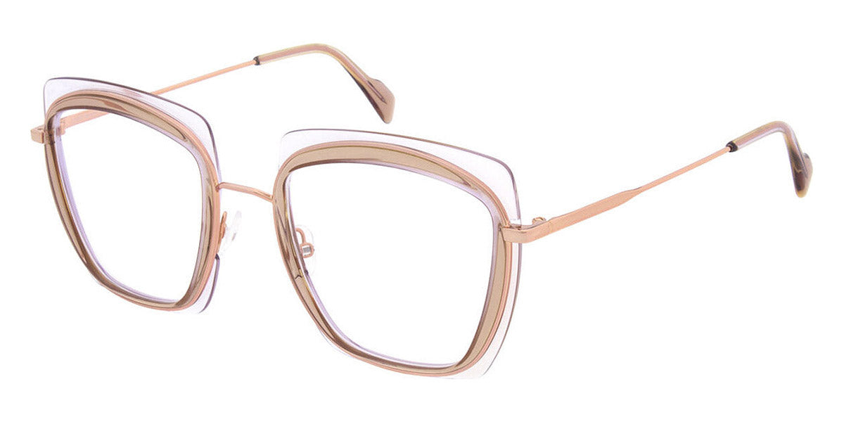 Andy Wolf® 4798 AW 4798 04 53 - Beige/Rosegold 04 Eyeglasses