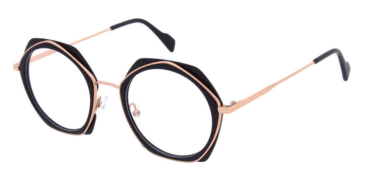 Andy Wolf® 4799 AW 4799 01 50 - Black/Rosegold 01 Eyeglasses