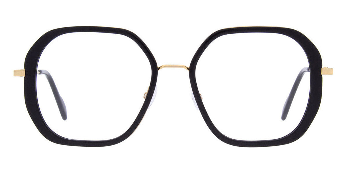 Andy Wolf® 4800 AW 4800 01 53 - Black/Gold 01 Eyeglasses