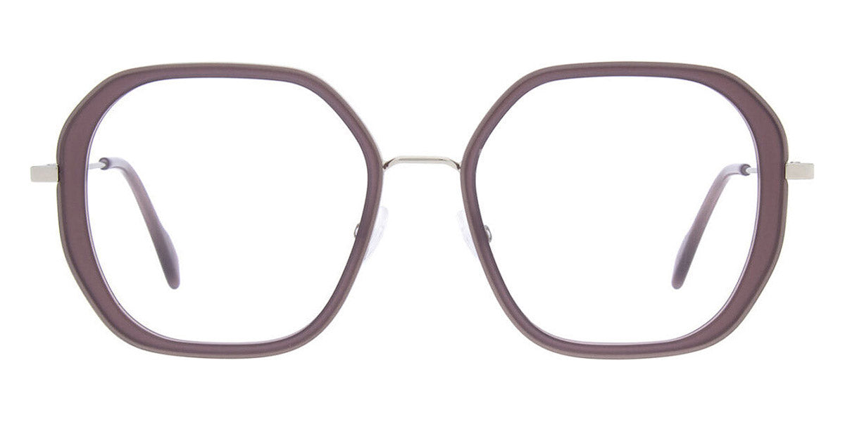 Andy Wolf® 4800 AW 4800 04 53 - Violet/Silver 04 Eyeglasses