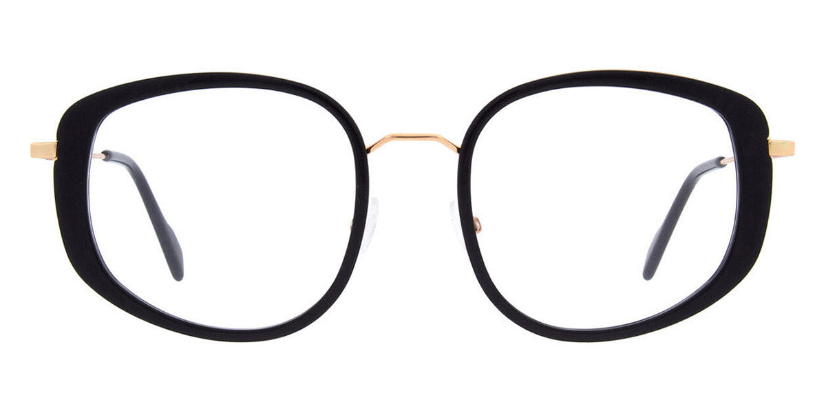 Andy Wolf® 4802 AW 4802 01 53 - Black/Rosegold 01 Eyeglasses