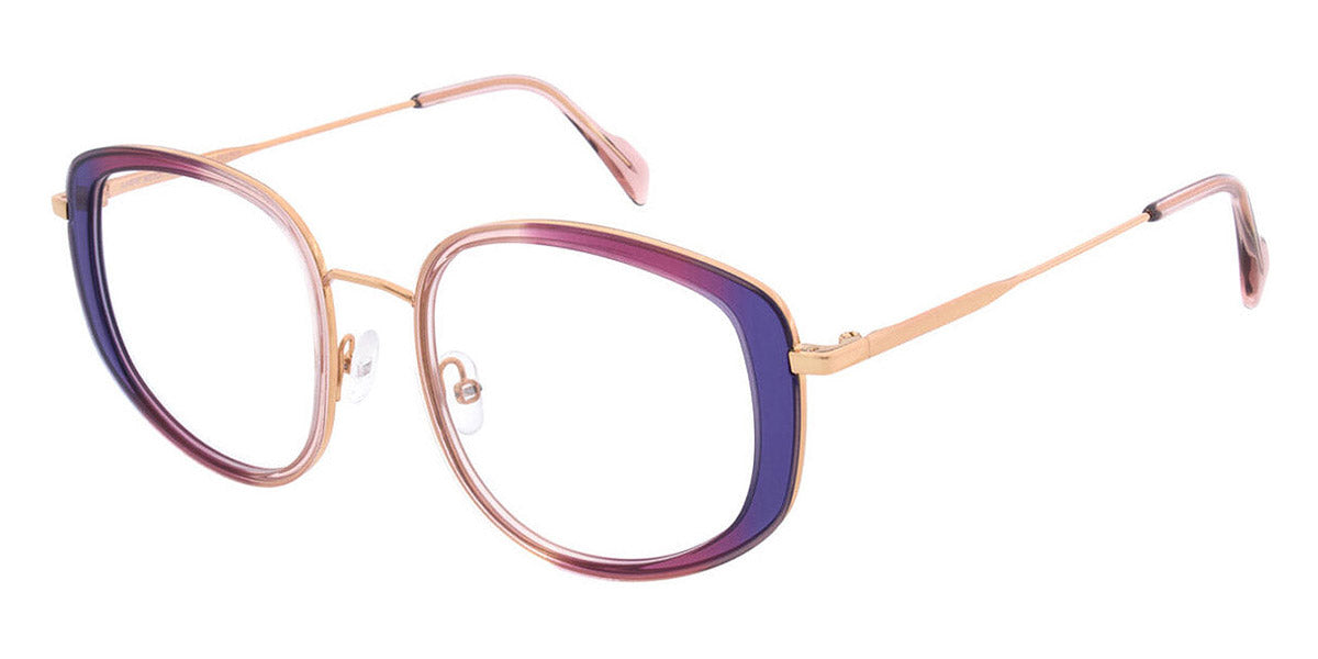 Andy Wolf® 4802 AW 4802 04 53 - Violet/Pink 04 Eyeglasses