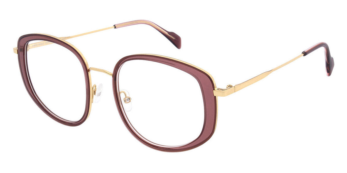 Andy Wolf® 4802 AW 4802 06 53 - Berry/Gold 06 Eyeglasses