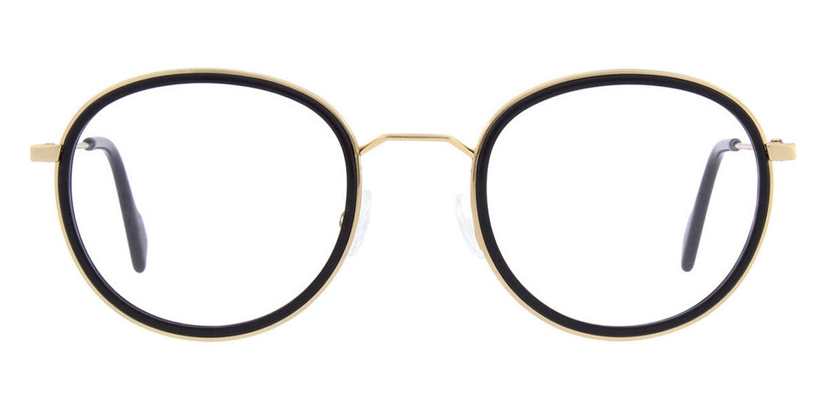 Andy Wolf® 4803 AW 4803 01 49 - Black/Gold 01 Eyeglasses