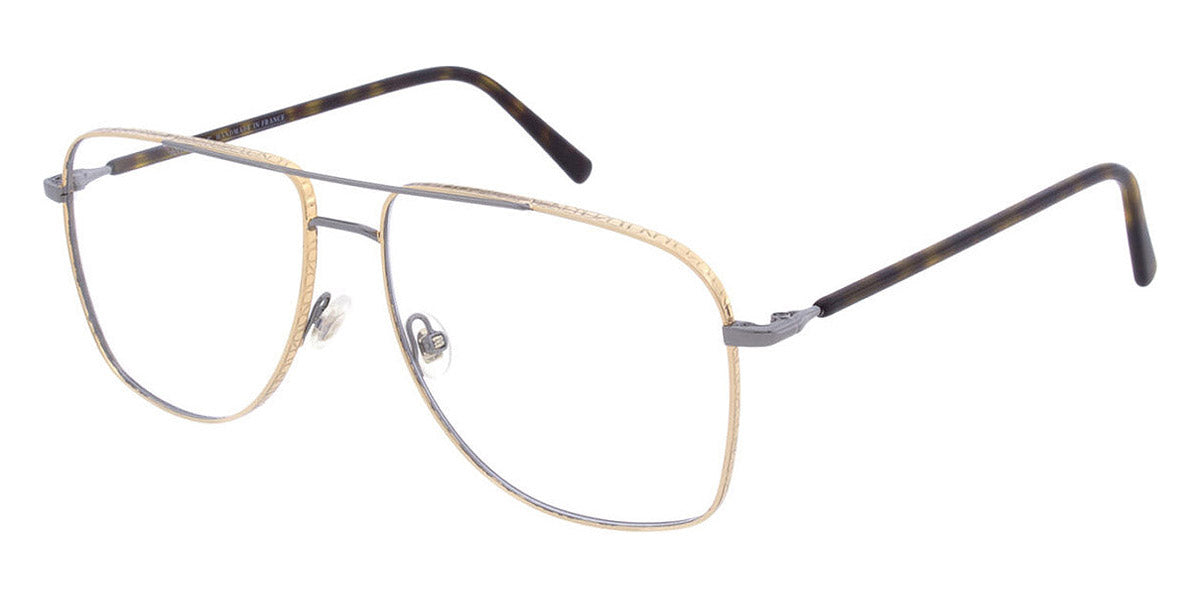 Andy Wolf® 4806 AW 4806 02 59 - Gun/Gold 02 Eyeglasses