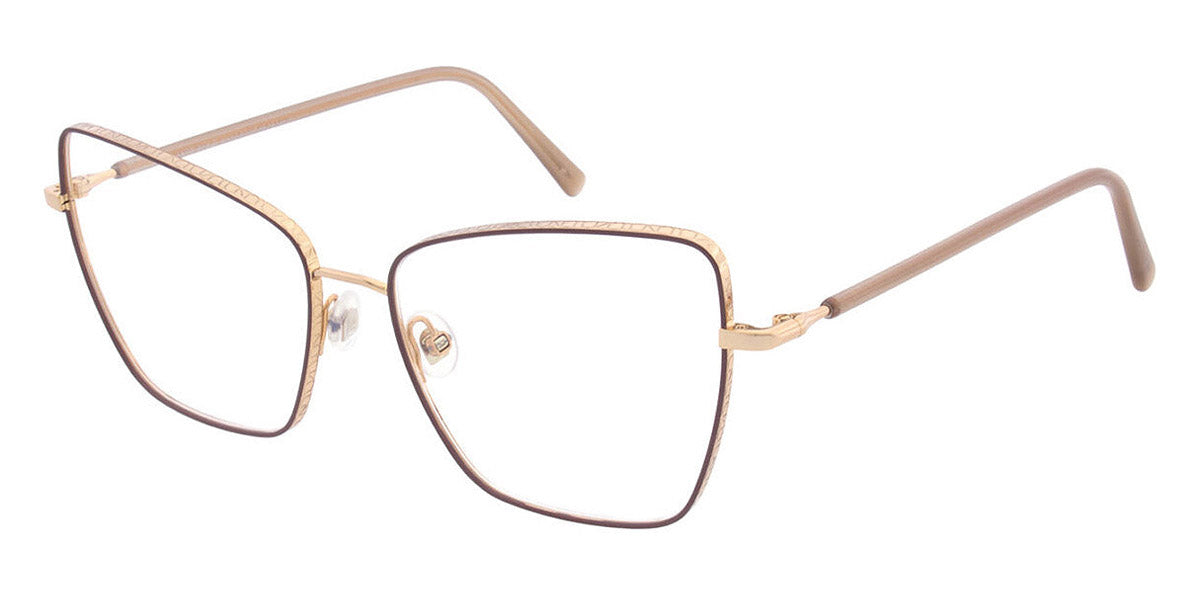 Andy Wolf® 4803 AW 4803 06 49 - Beige/Brown 06 Eyeglasses