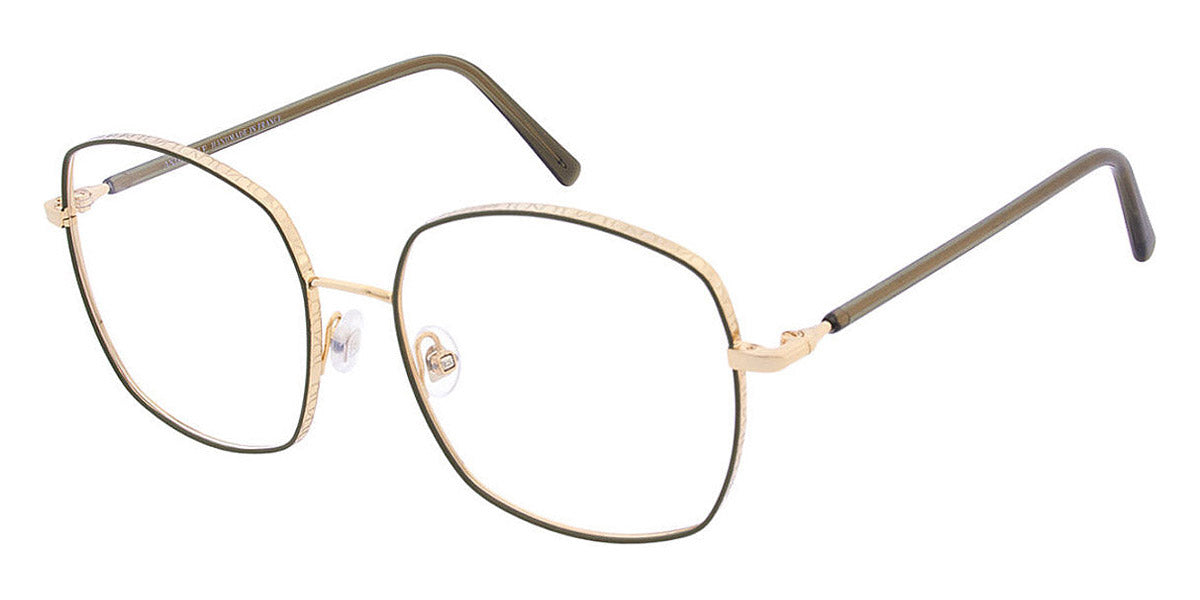 Andy Wolf® 4808 AW 4808 04 53 - Gold/Green 04 Eyeglasses