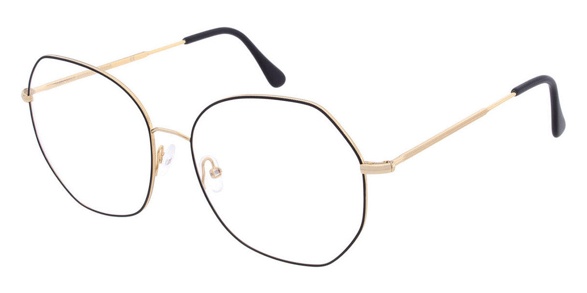 Andy Wolf® 4809 AW 4809 01 58 - Gold/Black 01 Eyeglasses