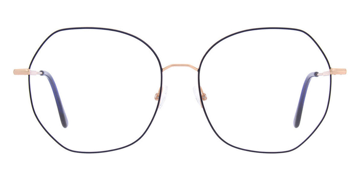 Andy Wolf® 4809 AW 4809 03 58 - Rosegold/Blue 03 Eyeglasses