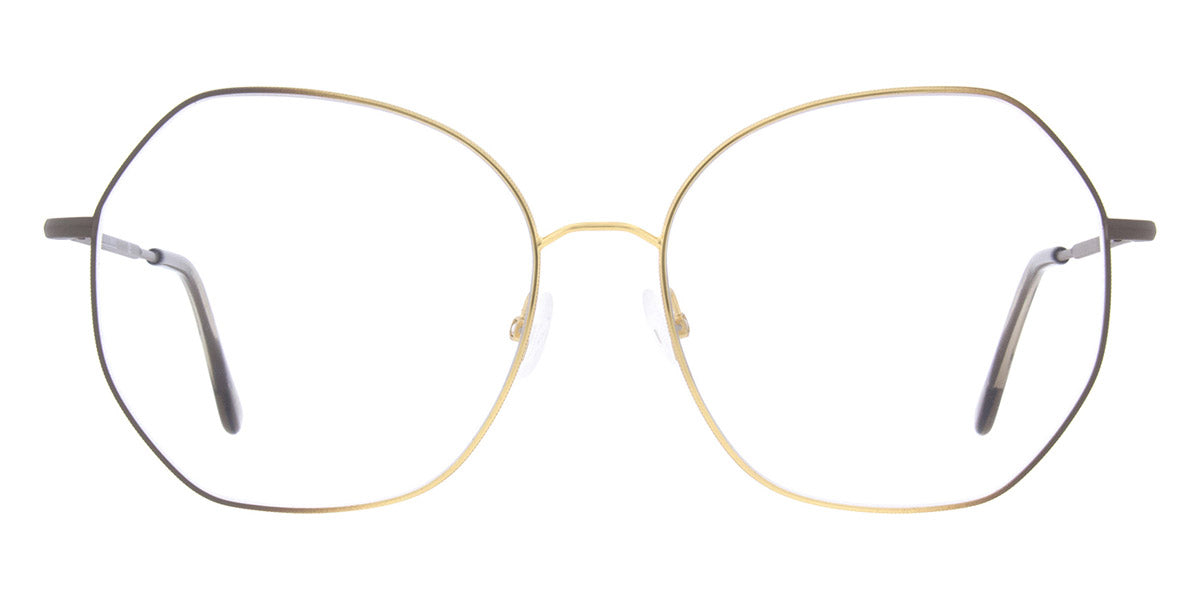 Andy Wolf® 4809 AW 4809 07 58 - Gold/Grey Eyeglasses