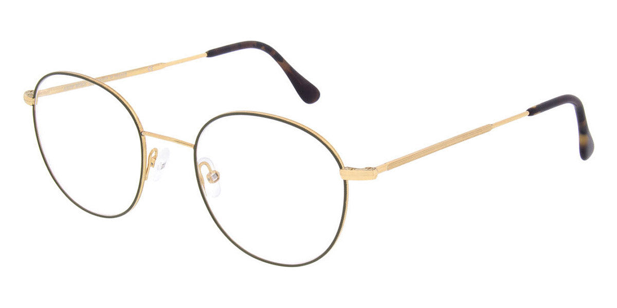 Andy Wolf® 4812 AW 4812 05 48 - Gold/Green 05 Eyeglasses