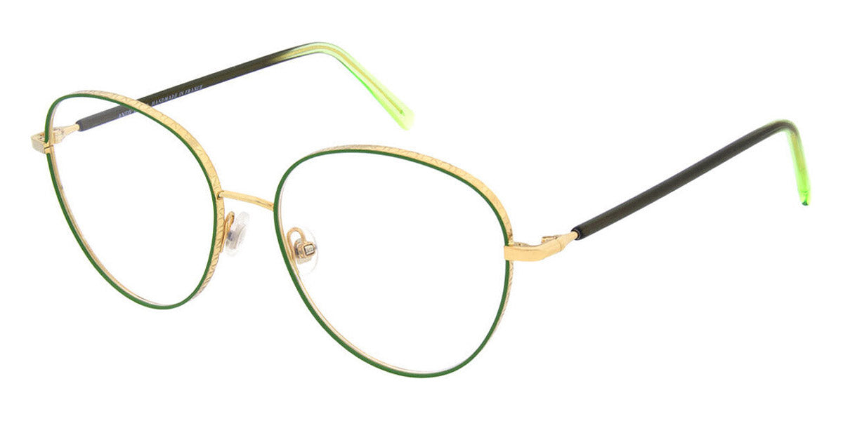 Andy Wolf® 4815 AW 4815 05 54 - Gold/Green 05 Eyeglasses