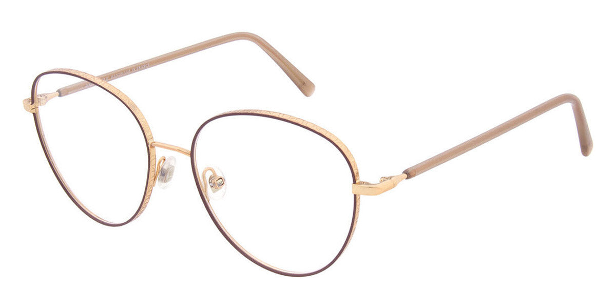 Andy Wolf® 4815 AW 4815 07 54 - Rosegold/Beige 07 Eyeglasses