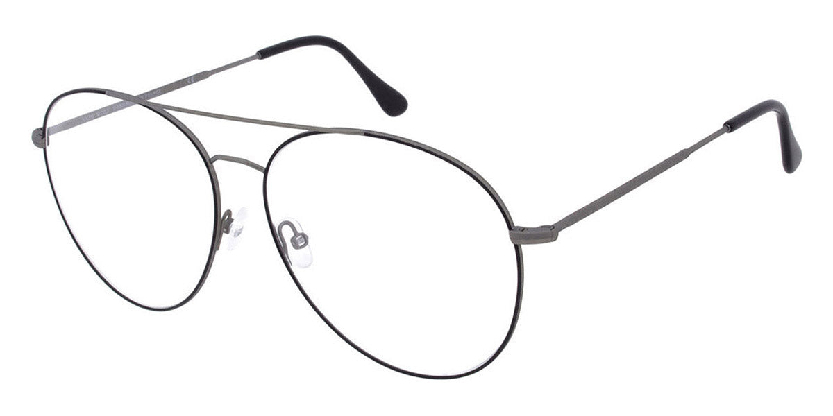 Andy Wolf® 4816 AW 4816 01 61 - Gun/Black Eyeglasses