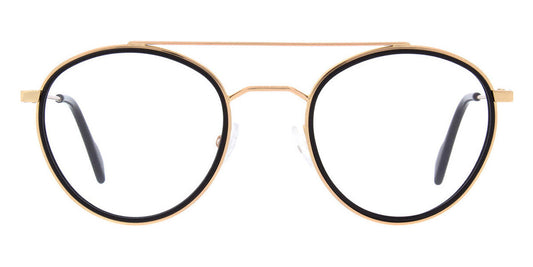 Andy Wolf® 4818 AW 4818 01 47 - Rosegold/Black Eyeglasses