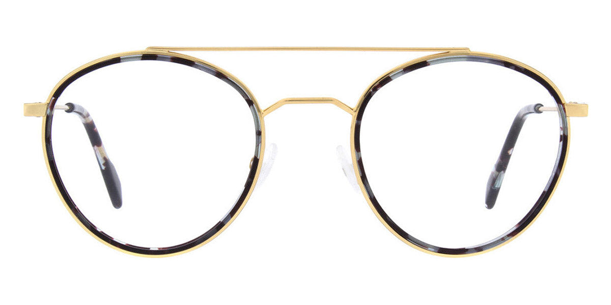 Andy Wolf® 4818 AW 4818 03 47 - Gold/Blue Eyeglasses