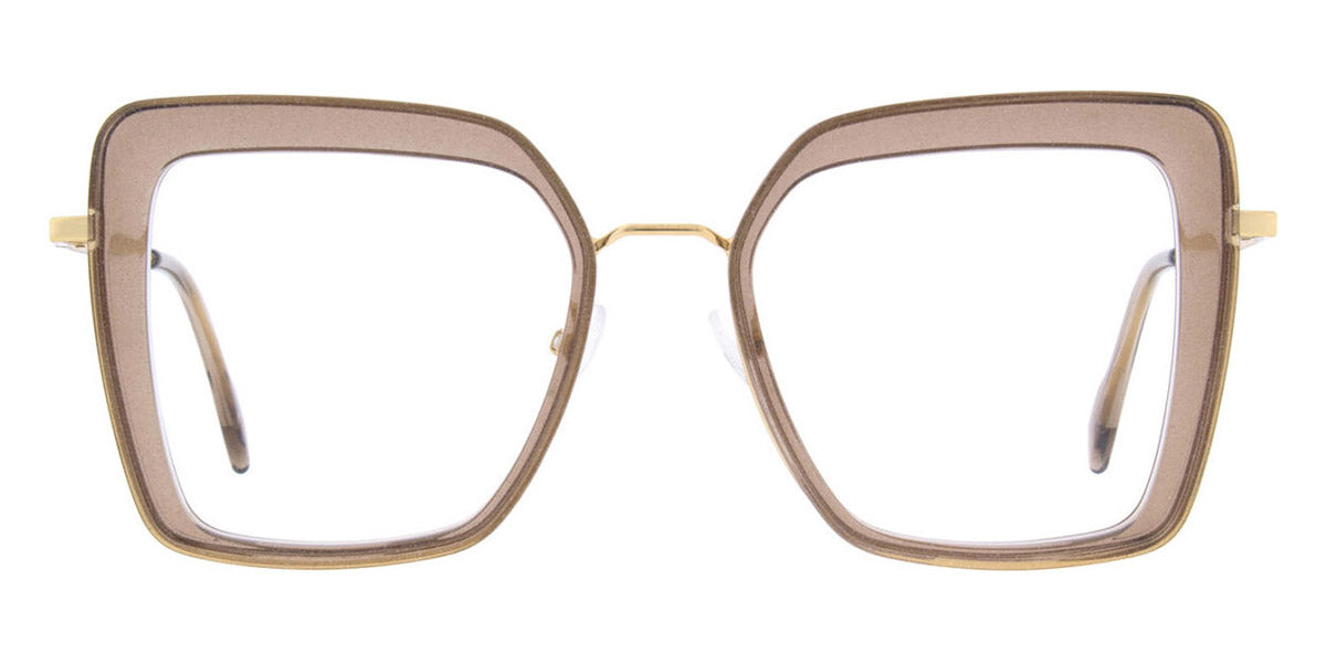 Andy Wolf® 4819 AW 4819 05 51 - Brown/Gold Eyeglasses