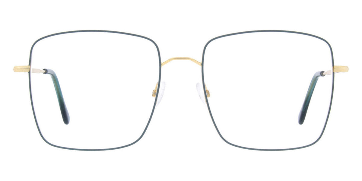 Andy Wolf® 4821 AW 4821 06 56 - Gold/Teal Eyeglasses