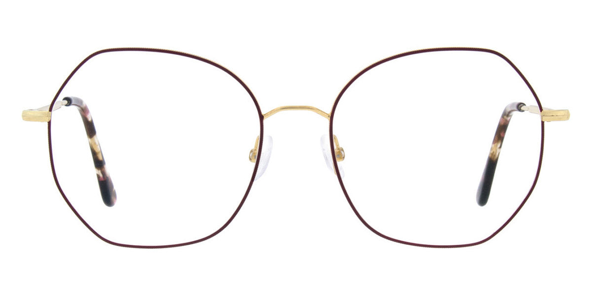 Andy Wolf® 4822 AW 4822 03 52 - Gold/Red Eyeglasses