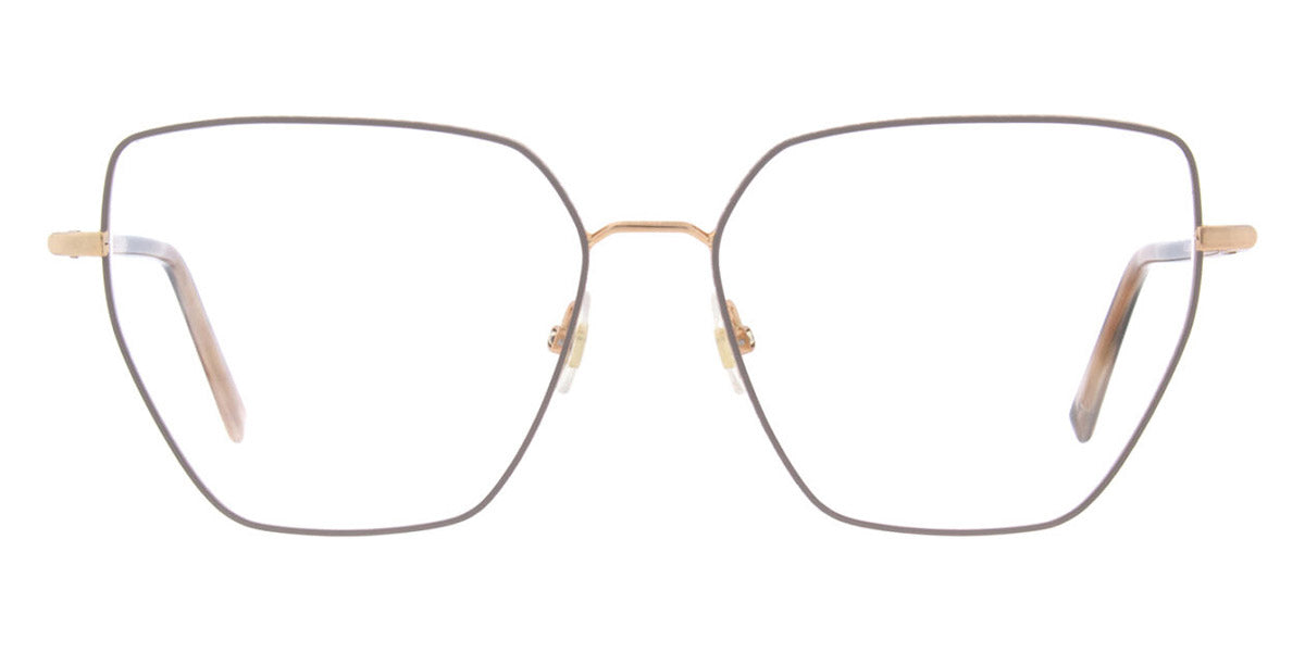 Andy Wolf® 4823 AW 4823 06 58 - Rosegold/Beige Eyeglasses