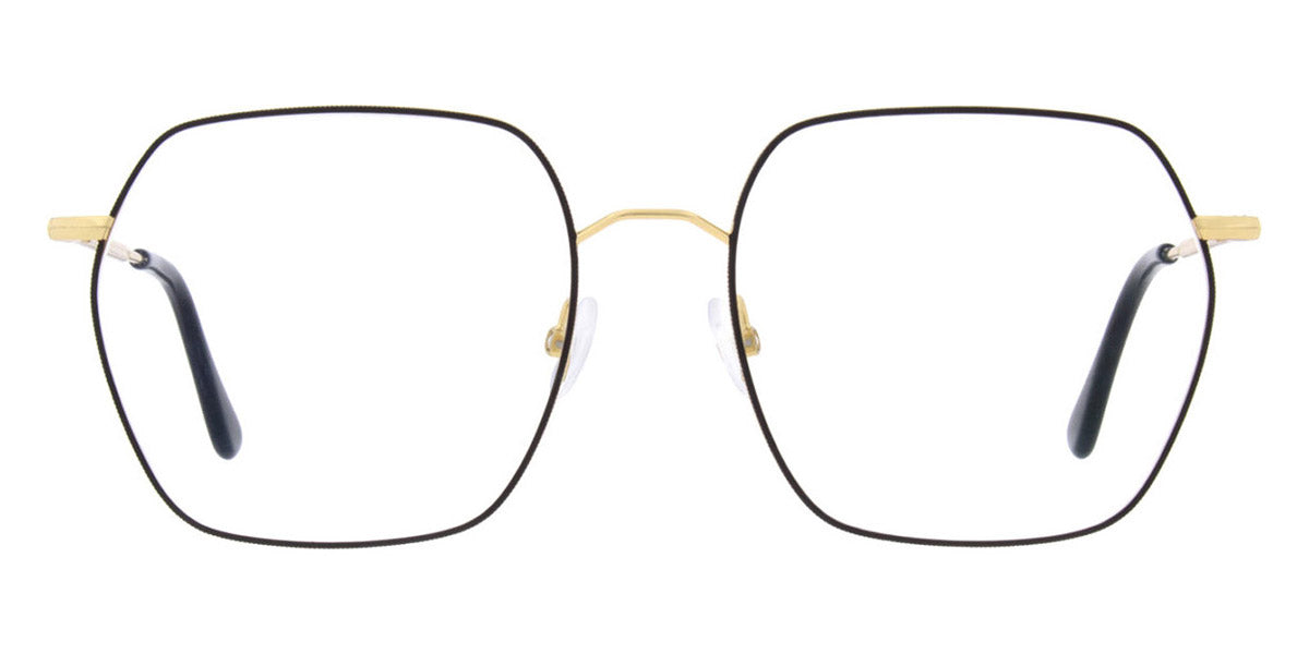 Andy Wolf® 4826 AW 4826 01 54 - Gold/Black Eyeglasses