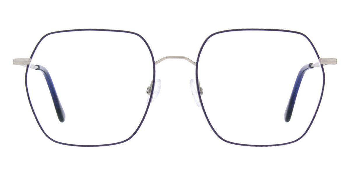 Andy Wolf® 4826 AW 4826 04 54 - Silver/Blue Eyeglasses