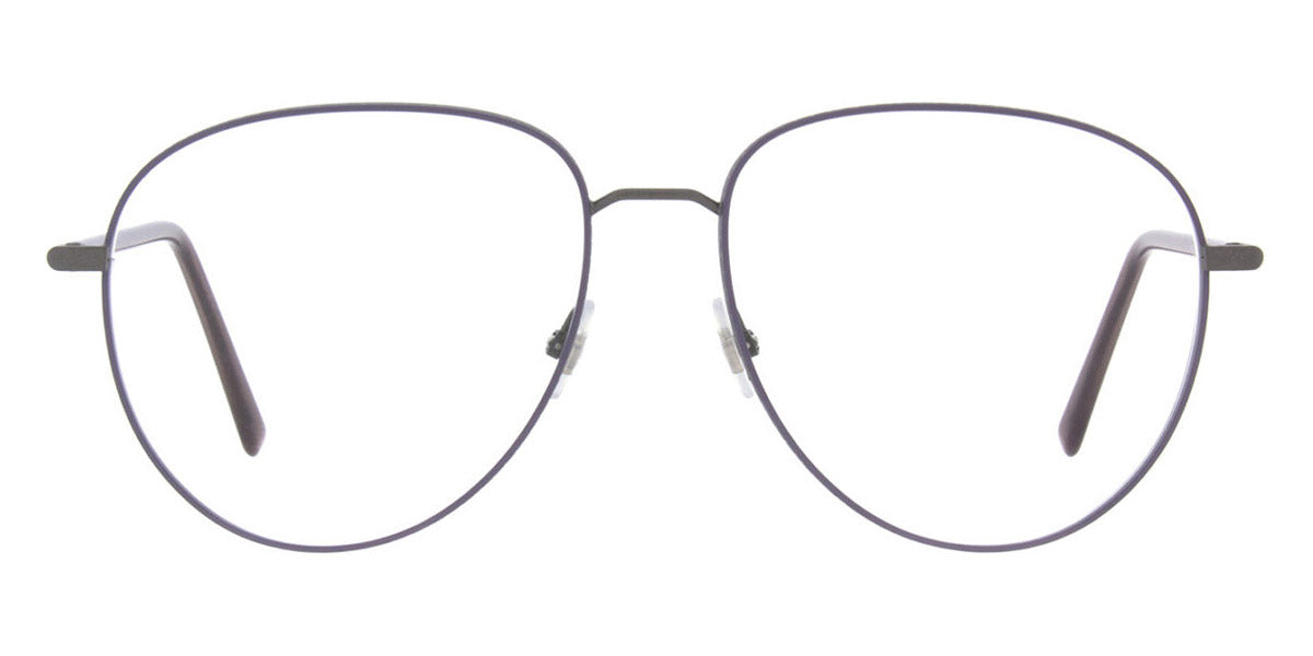 Andy Wolf® 4828 AW 4828 06 58 - Gun/Violet Eyeglasses