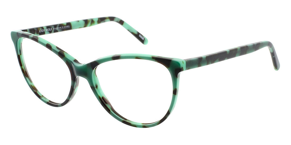 Andy Wolf® 5023 AW 5023 1 55 - Green/Black 1 Eyeglasses