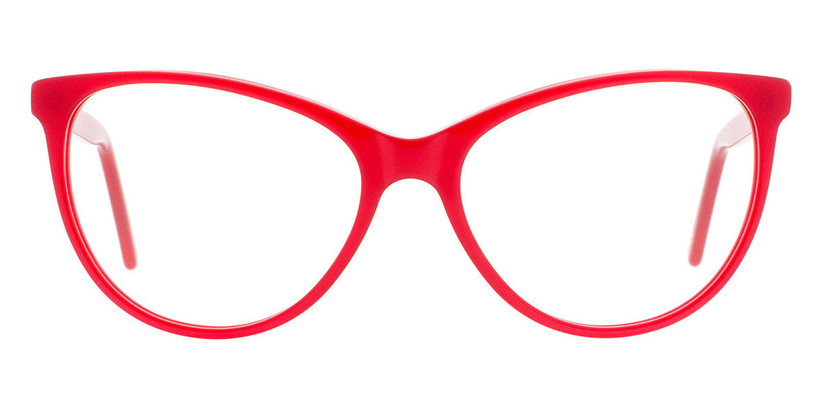 Andy Wolf® 5023 AW 5023 3 55 - Red 3 Eyeglasses