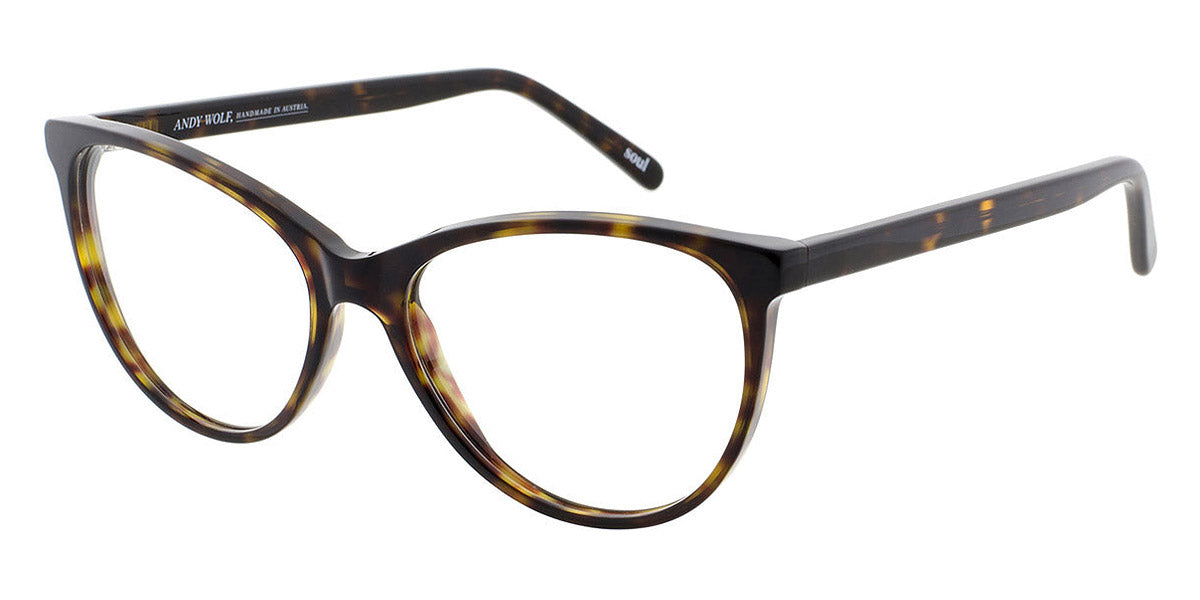 Andy Wolf® 5023 AW 5023 B 55 - Brown B Eyeglasses