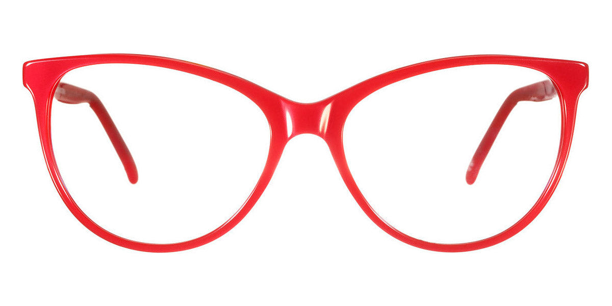 Andy Wolf® 5023 AW 5023 F 55 - Red F Eyeglasses