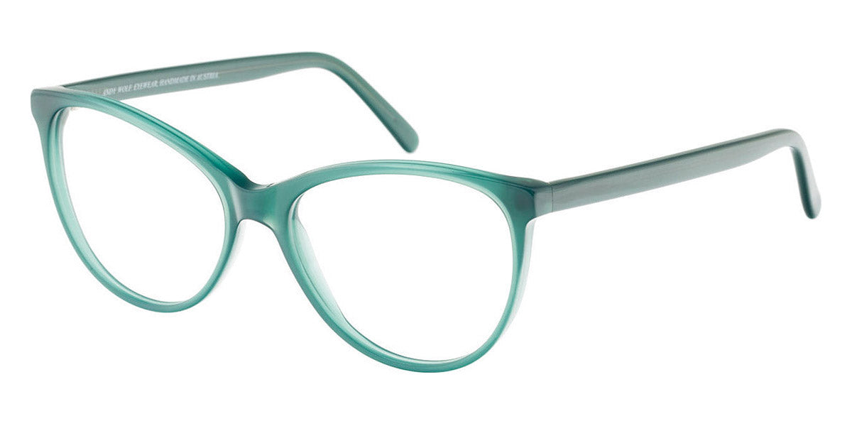 Andy Wolf® 5023 AW 5023 N 55 - Green N Eyeglasses