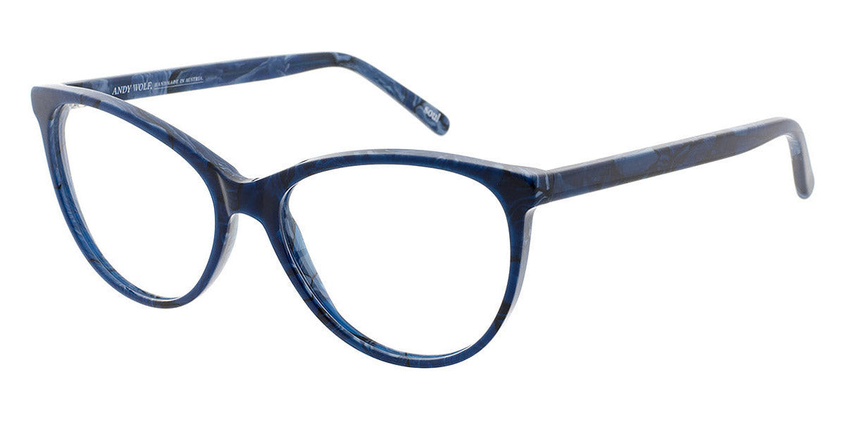 Andy Wolf® 5023 AW 5023 T 55 - Blue T Eyeglasses