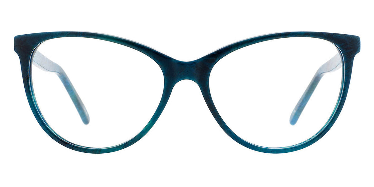 Andy Wolf® 5023 AW 5023 U 55 - Teal U Eyeglasses