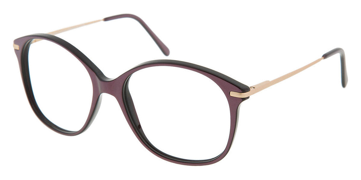 Andy Wolf® 5025 AW 5025 D 56 - Violet/Graygold D Eyeglasses