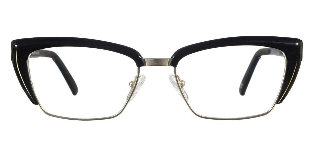 Andy Wolf® 5027 AW 5027 A 53 - Black/Graygold A Eyeglasses