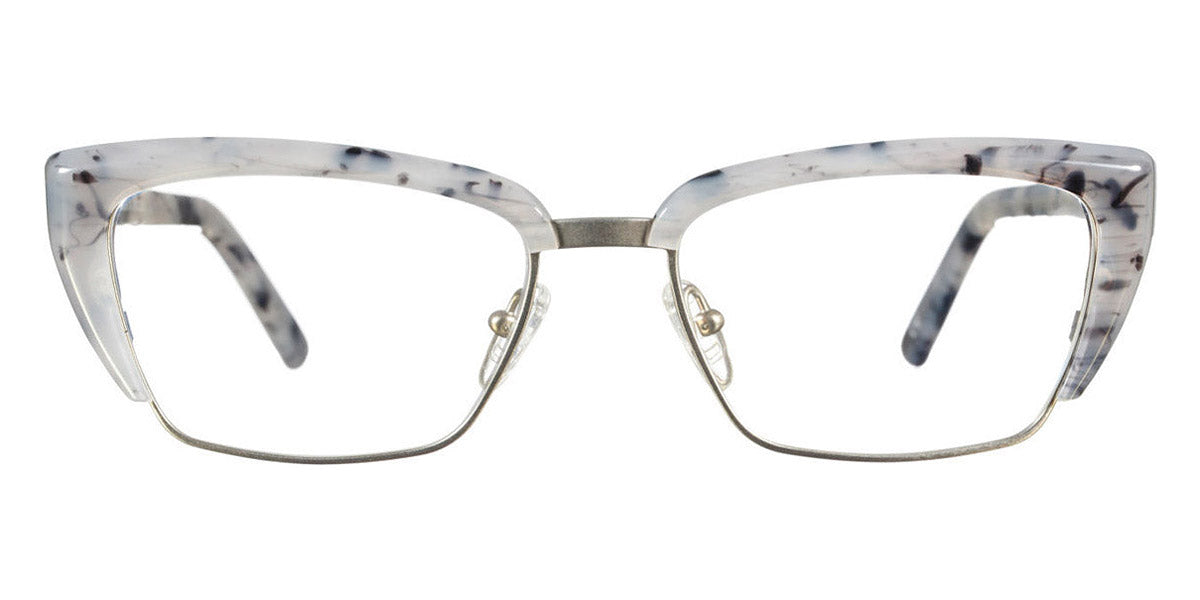 Andy Wolf® 5027 AW 5027 C 53 - Gray/Graygold C Eyeglasses