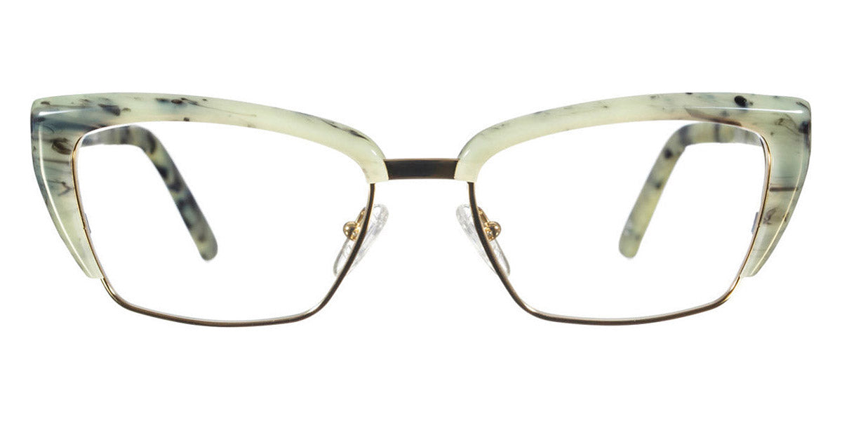 Andy Wolf® 5027 AW 5027 D 53 - Green D Eyeglasses