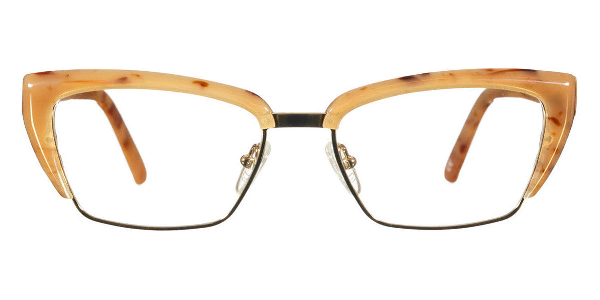 Andy Wolf® 5027 AW 5027 E 53 - Brown/Graygold E Eyeglasses