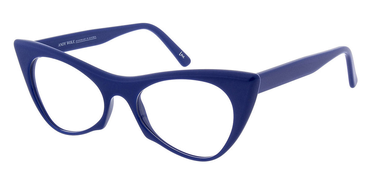 Andy Wolf® 5028 AW 5028 1 53 - Blue 1 Eyeglasses