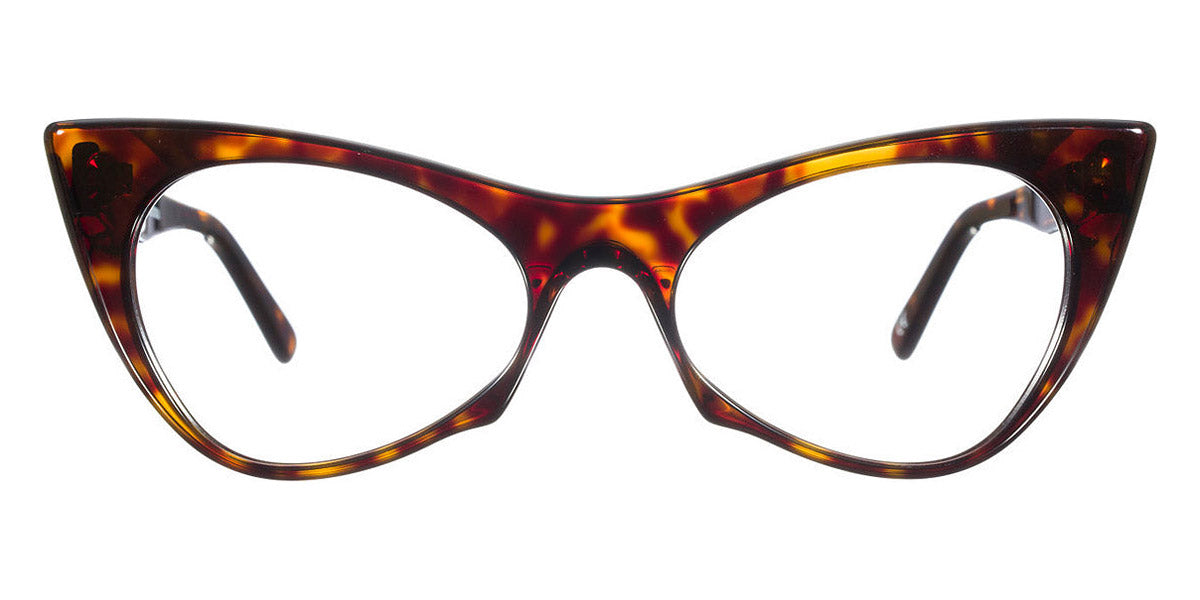 Andy Wolf® 5028 AW 5028 B 53 - Brown B Eyeglasses