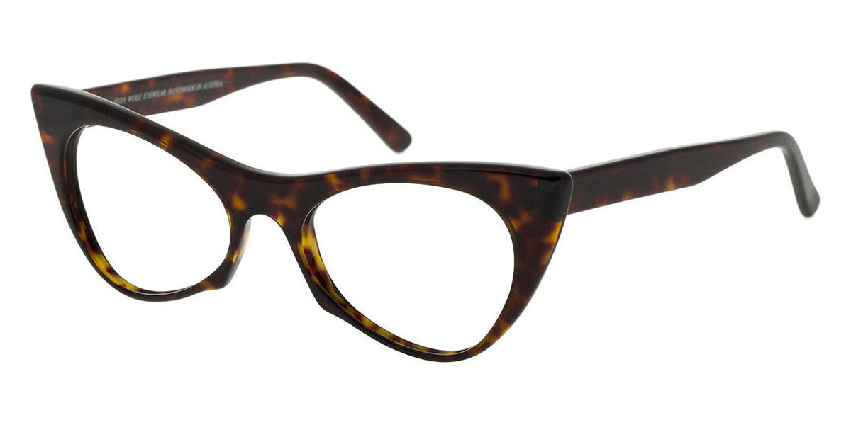 Andy Wolf® 5028 AW 5028 B 53 - Brown B Eyeglasses