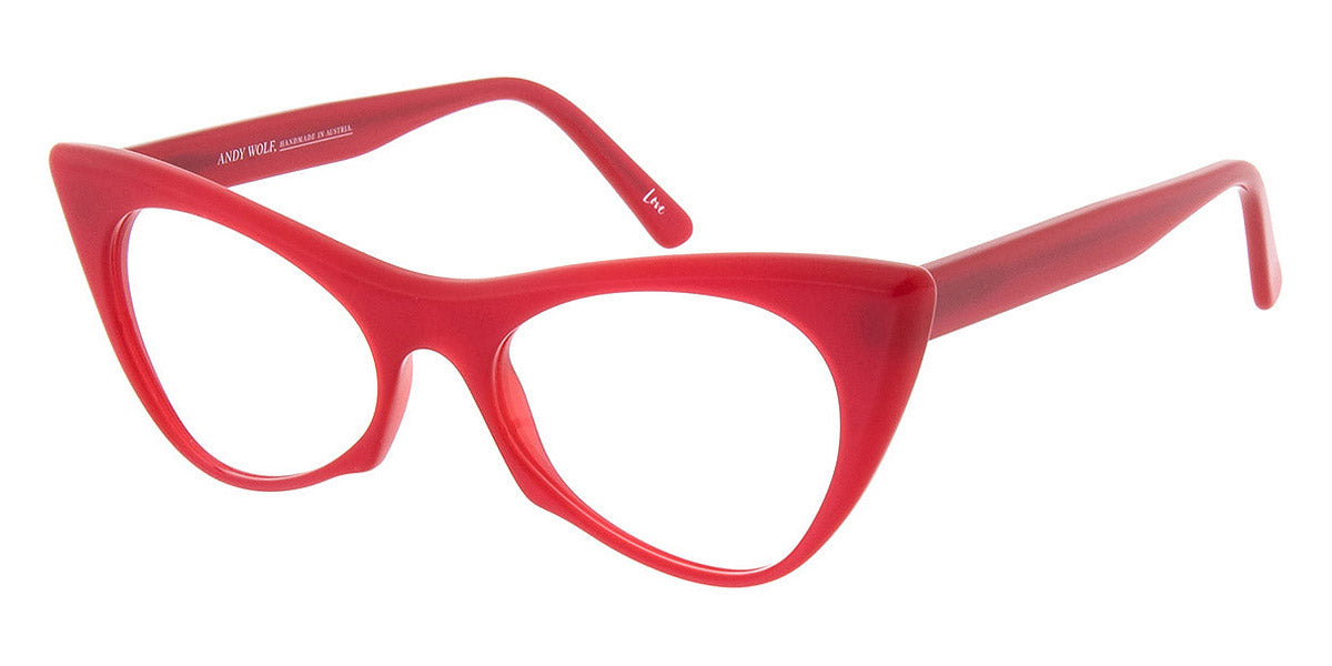 Andy Wolf® 5028 AW 5028 C 53 - Red C Eyeglasses