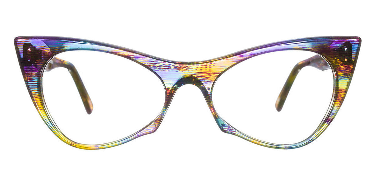 Andy Wolf® 5028 AW 5028 J 53 - Colorful J Eyeglasses