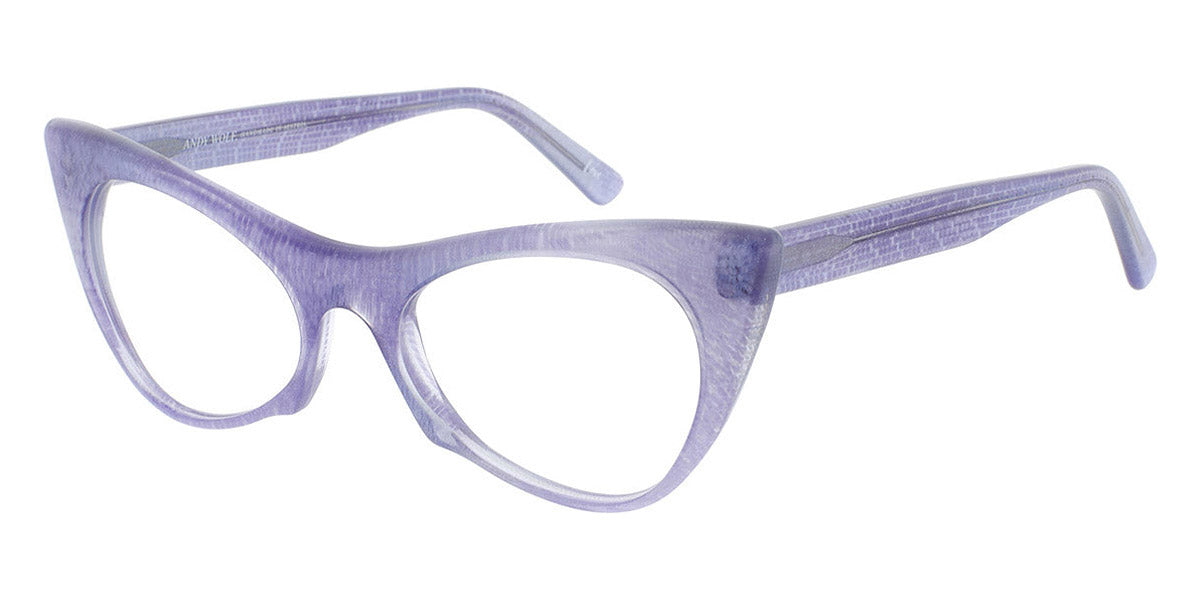 Andy Wolf® 5028 AW 5028 Y 53 - Violet/Blue Y Eyeglasses