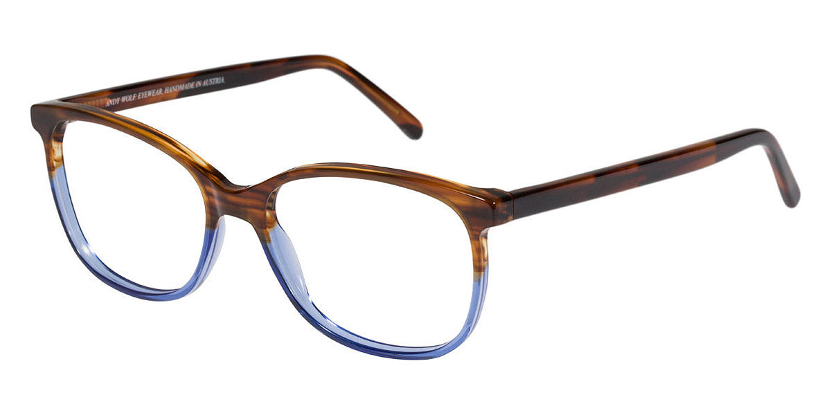 Andy Wolf® 5035 AW 5035 2 54 - Brown/Blue 2 Eyeglasses