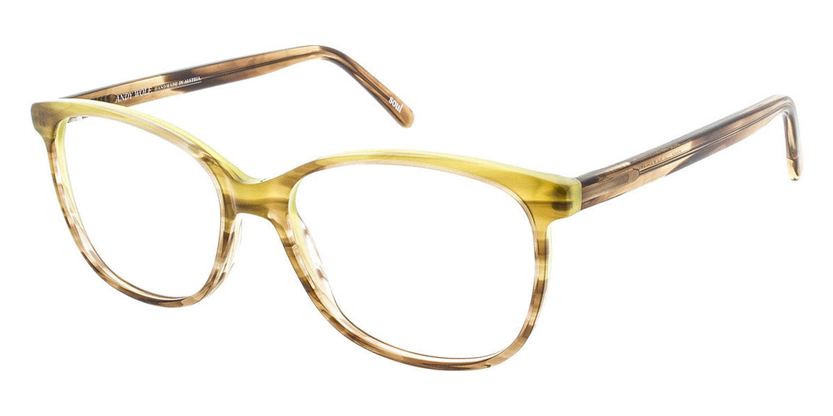 Andy Wolf® 5035 AW 5035 31 54 - Brown/Yellow 31 Eyeglasses