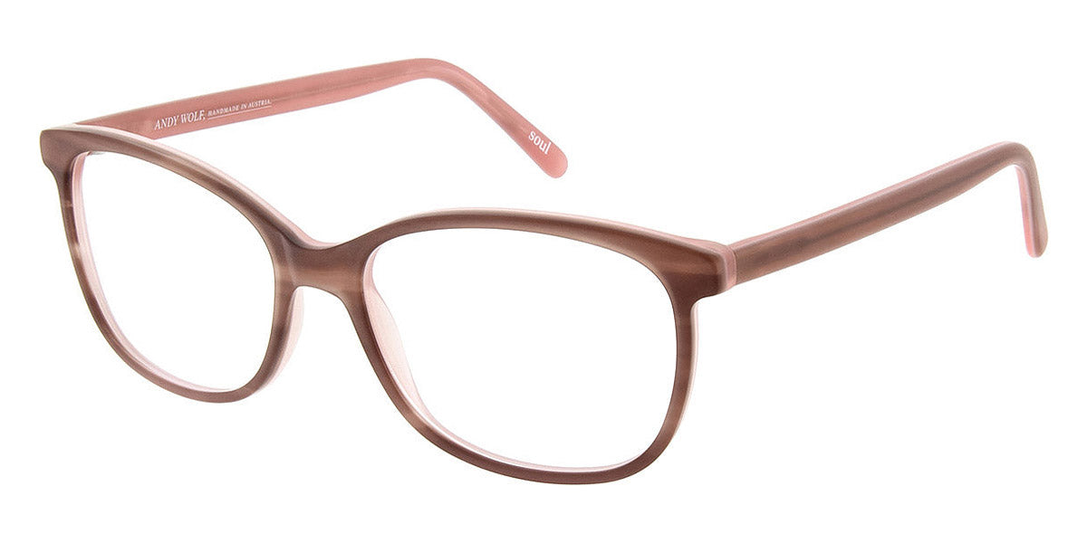 Andy Wolf® 5035 AW 5035 35 54 - Brown/Pink 35 Eyeglasses